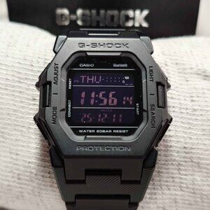 Casio G-Shock GD-B500-1JF Black Men's Watch Bluetooth Pedometer Slim Digital